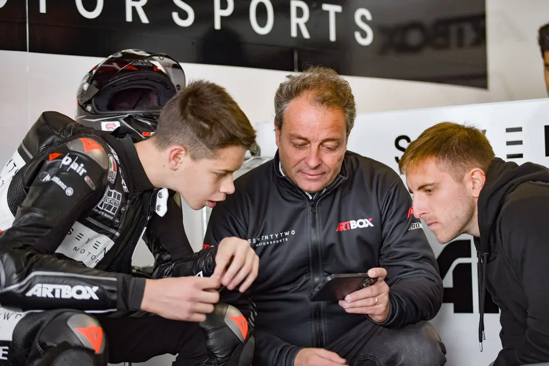 Guido Pini, premier contact avec la Moto3 “Maintenant je vais mieux”