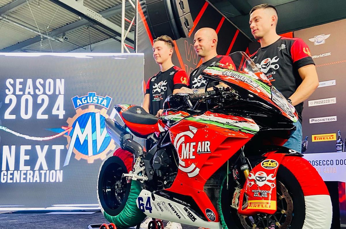 Supersport, Fabio Uccelli (MotoZoo) « Le secret ?  Comporte toi bien”