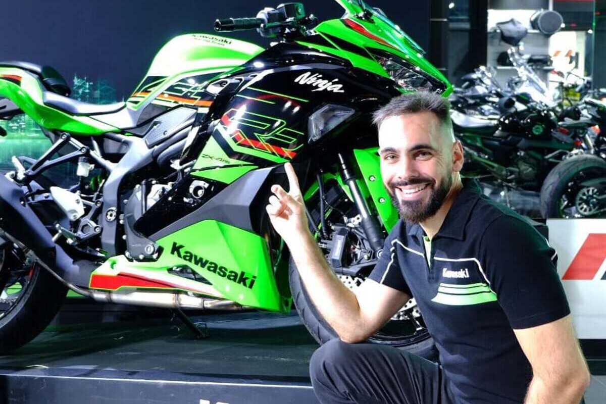 Andrea Ferrazza « Le nouveau Trophée Kawasaki est ma chance »