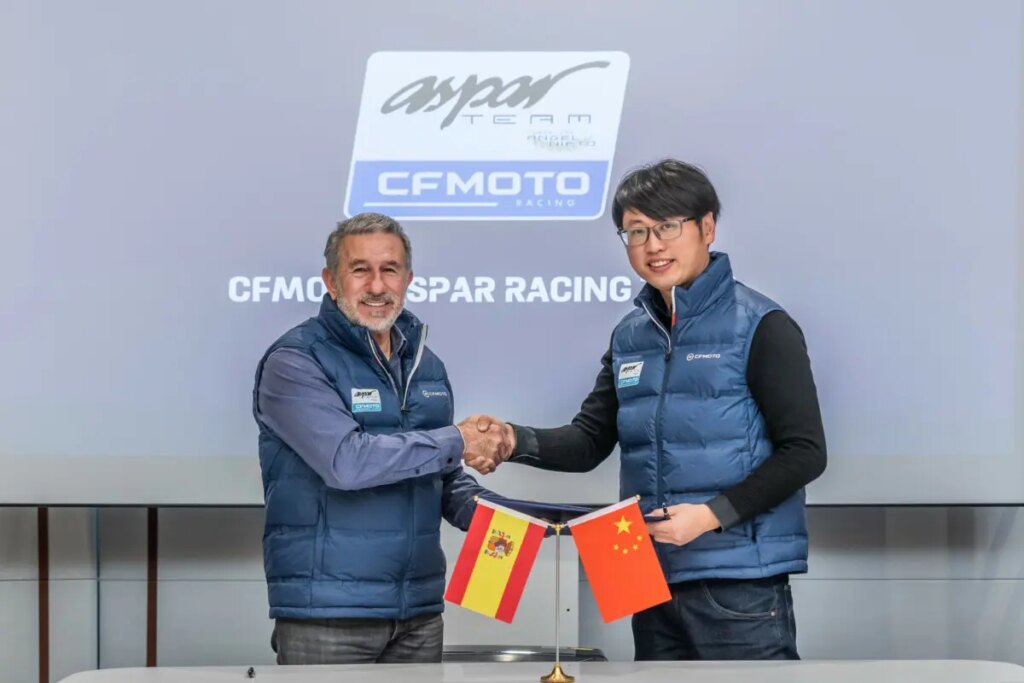 CFMOTO avec Aspar Team dans les Championnats du Monde Moto2 et Moto3