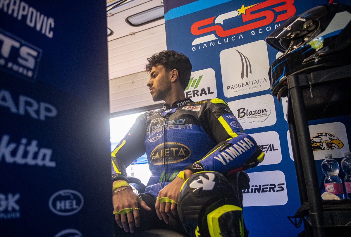 CIV Superbike, Gianluca Sconza « Le podium ?  Ce n’est pas impossible.”