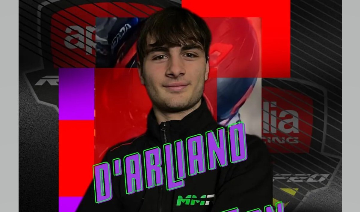 Cristian D’Arliano avec l’équipe MMR également dans le Trophée Aprilia RS660 2024