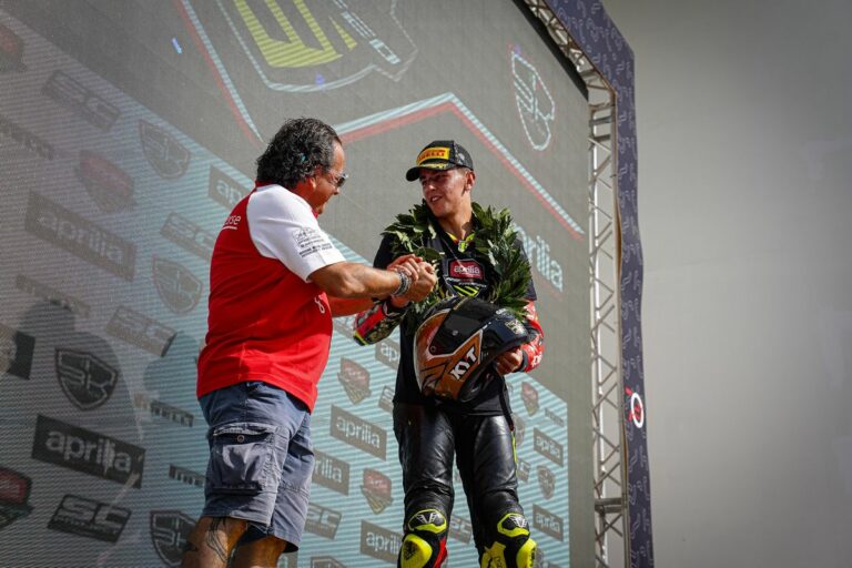 Campione 2023 del Trofeo Aprilia RS 660, Edoardo Colombi correrà nel Regno Unito con il supporto del team Gradara Corse nella neonata classe Sportbike del British Superbike