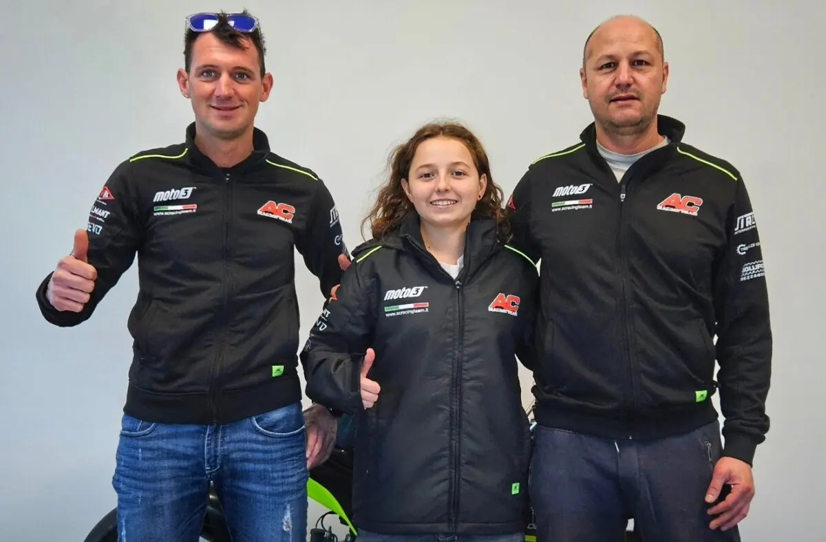 Elisabetta Monti et AC Racing, renouvellement pour le nouveau PreMoto3 CIV