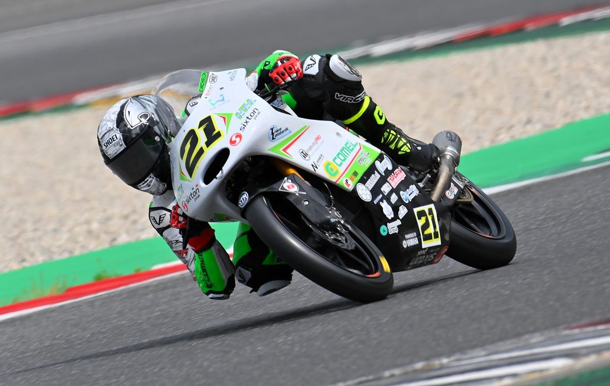 Erik Michielon troisième point SM Pos Corse au CIV Moto3 2024