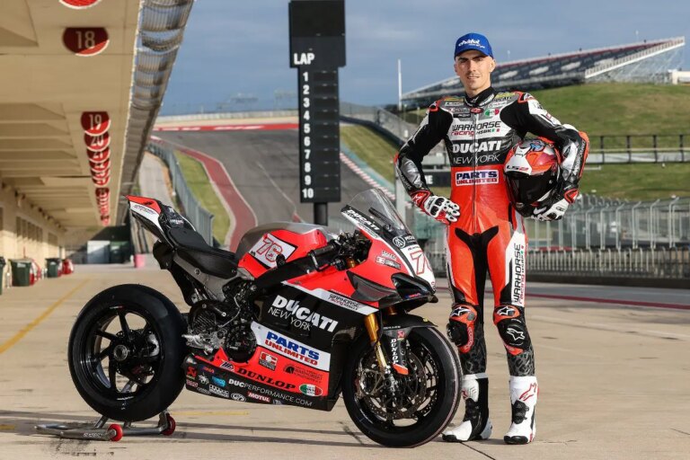 Loris Baz torna nel MotoAmerica con Warhorse HSBK Ducati