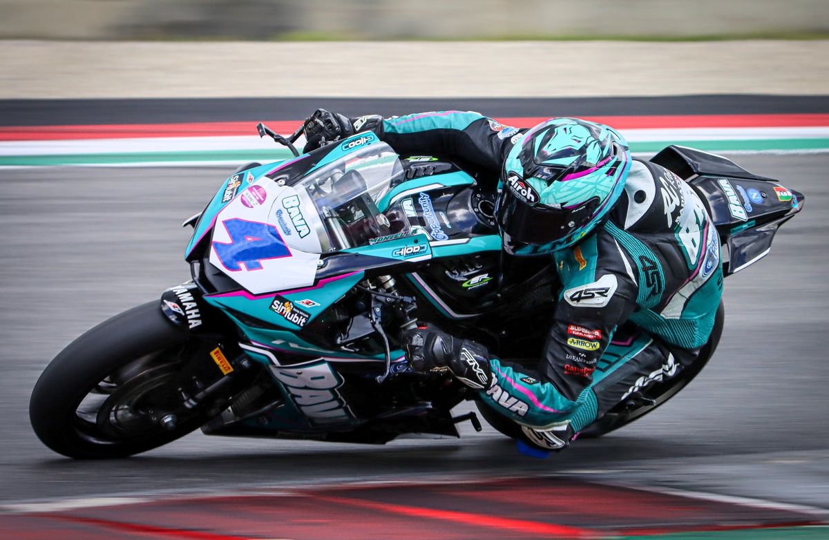 Luigi Montella et Chiodo Moto avancent ensemble en CIV Supersport
