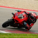 Nei giorni scorsi Michele Pirro ha girato a Portimao con una Panigale V4 S: riscontri fisici positivi a distanza di oltre tre mesi dai fatti di Imola nel CIV Superbike