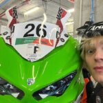 Week-end di prove a Portimao: prima uscita di Mirko Gennai con la Kawasaki Ninja 400 in preparazione al Mondiale Supersport 300 2024