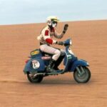 Nel gennaio del 1980 quattro scooter della Piaggio parteciparono alla Parigi-Dakar e uno riuscì a concludere la corsa per un’impresa storica