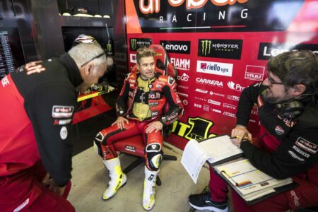 Superbike, test Jerez: Alvaro Bautista non felice