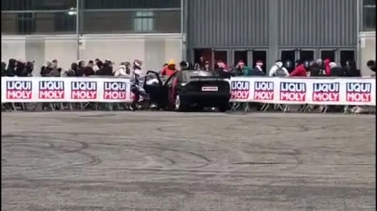 Auto travolge spettatori, 9 feriti al Motor Bike Expo a Verona