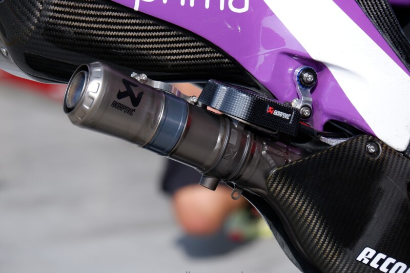 teste pramac-exaustão-motogp-sepang