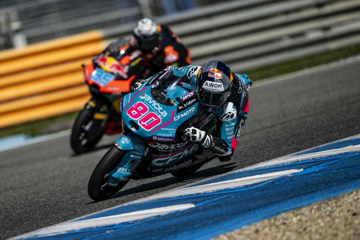 Test Moto3 Jerez, jour 2 : David Alonso continue à un rythme record
