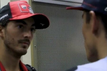 MotoGP, confronto Bagnaia-Marquez sulla Ducati