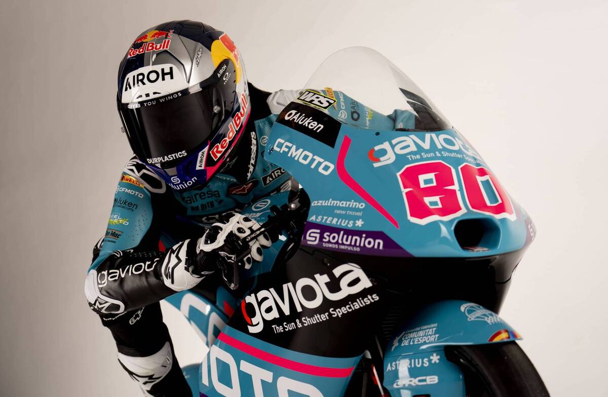 Moto3 Portimao : David Alonso mène la 1ère journée d’essais privés