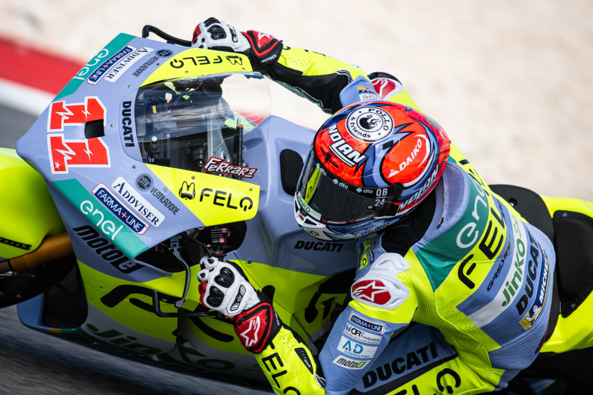 MotoE, Matteo Ferrari “C’est dommage pour la pluie, mais nous sommes partis du bon pied”