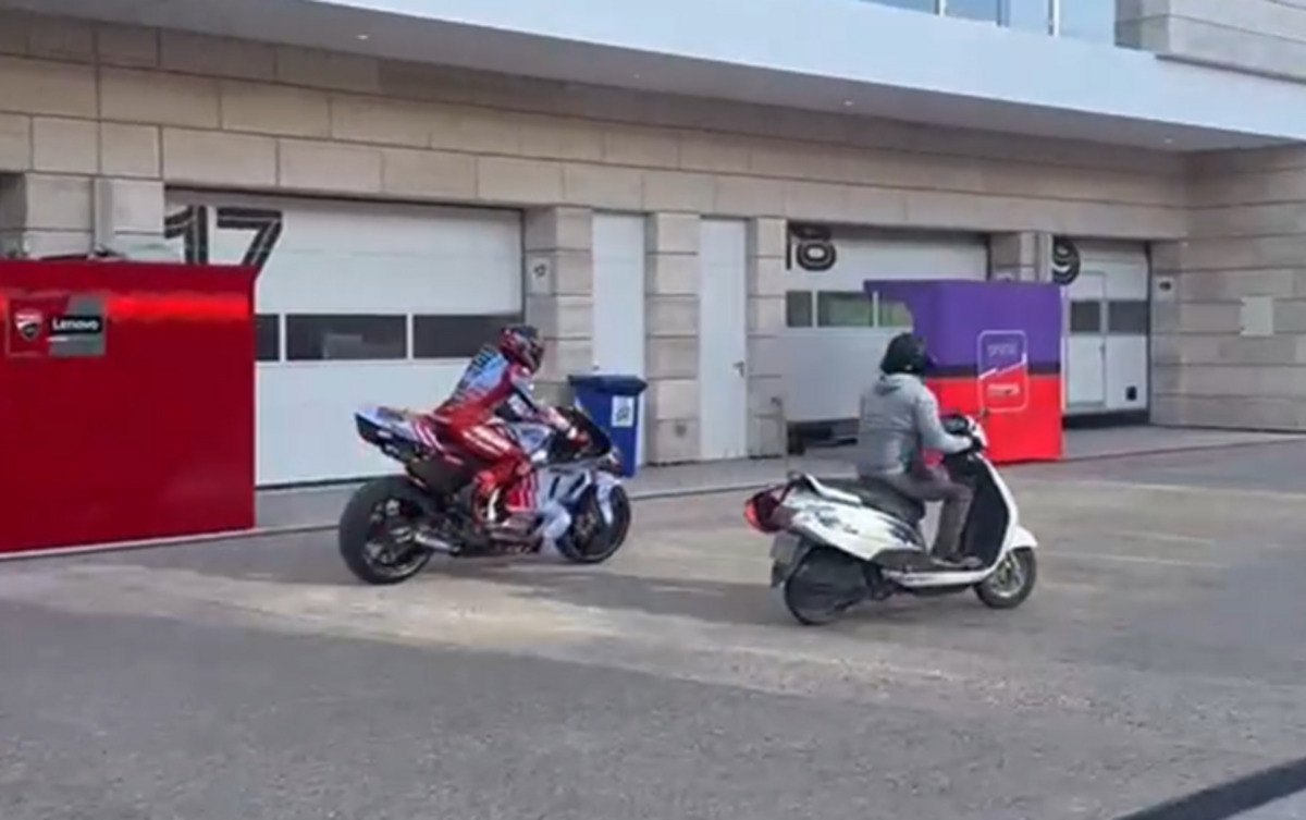 MotoGP Test Qatar, jour 2 : Aprilia en tête à la mi-journée, Márquez 2ème après le problème