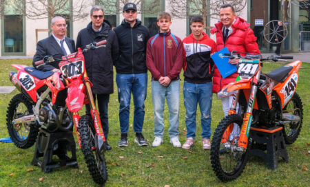Motocross, Prado est également présent aux Internationaux italiens de Mantoue