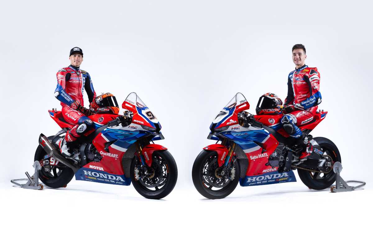 Superbike 2024, présentation de l'équipe Honda