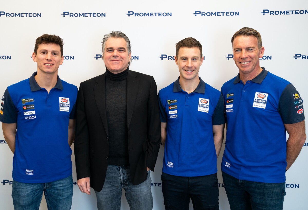 Superbike : Prometeon reste sur la Yamaha avec Rea et Locatelli