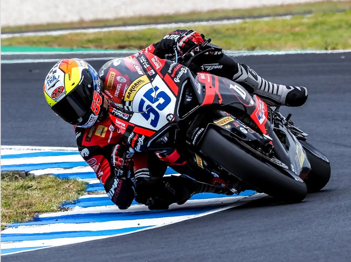 Supersport Phillip Island : test record à Montella, record effondré
