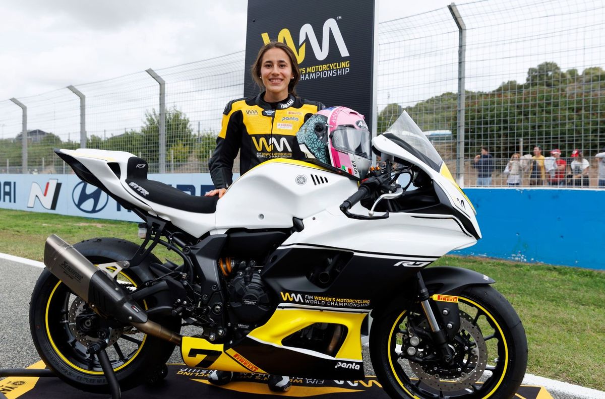 Yamaha officielle au Championnat du Monde Féminin 2024 avec Beatriz Neila