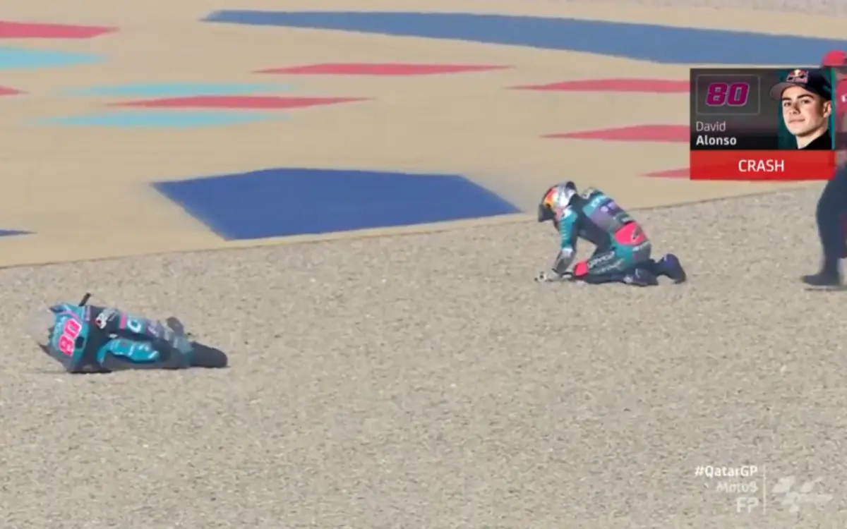 Moto3 Qatar, Essais Libres : Lunetta meilleur Italien, Alonso quel bang
