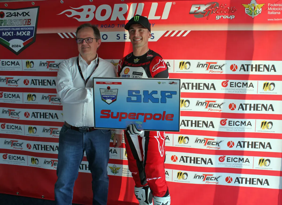 Motocross Mantoue : Alessandro Lupino et Ducati, débuts en pole position !