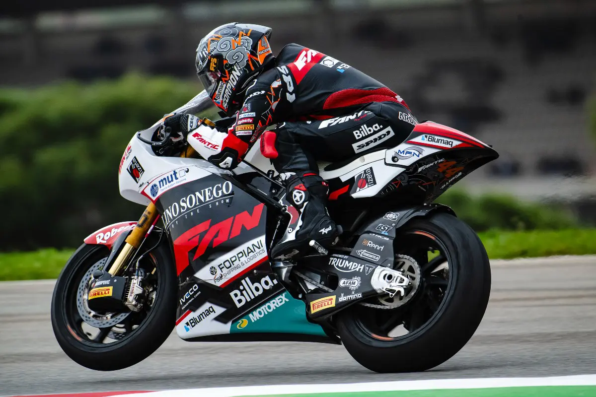 Les courses pour la relance de Fantic, une splendide réalité Moto2