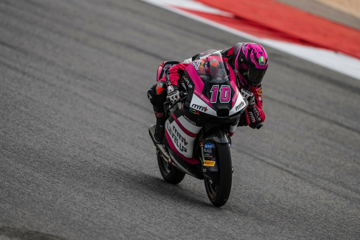 Moto3, Nicola Carraro « Nous devons réparer certaines choses, mais nous avons le temps »