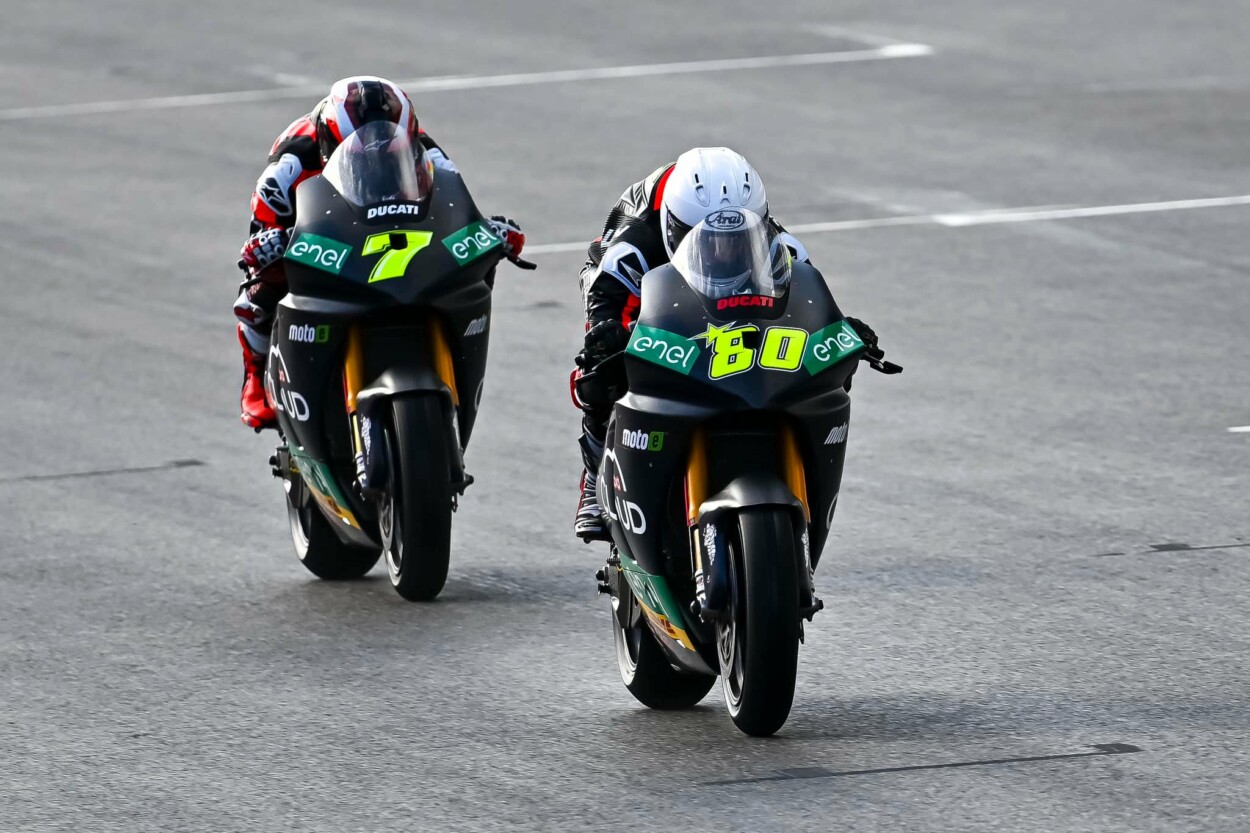 MotoE, Armando Pontone erster Kontakt „Ich habe mein Potenzial bereits ...