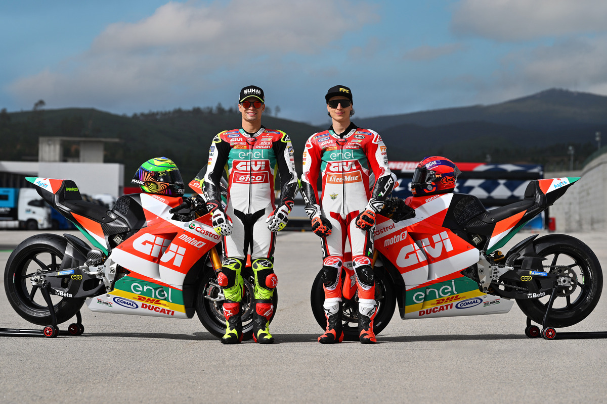 MotoE, voici les couleurs LCR de Mattia Casadei et Eric Granado