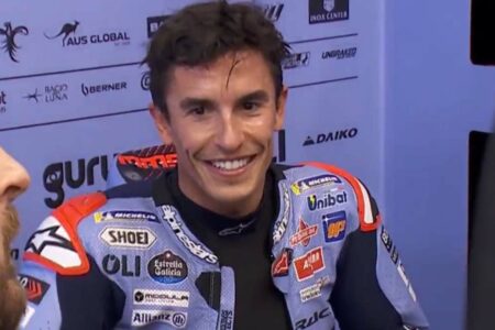 MotoGP Qatar, Marc Marquez sorride con la Ducati