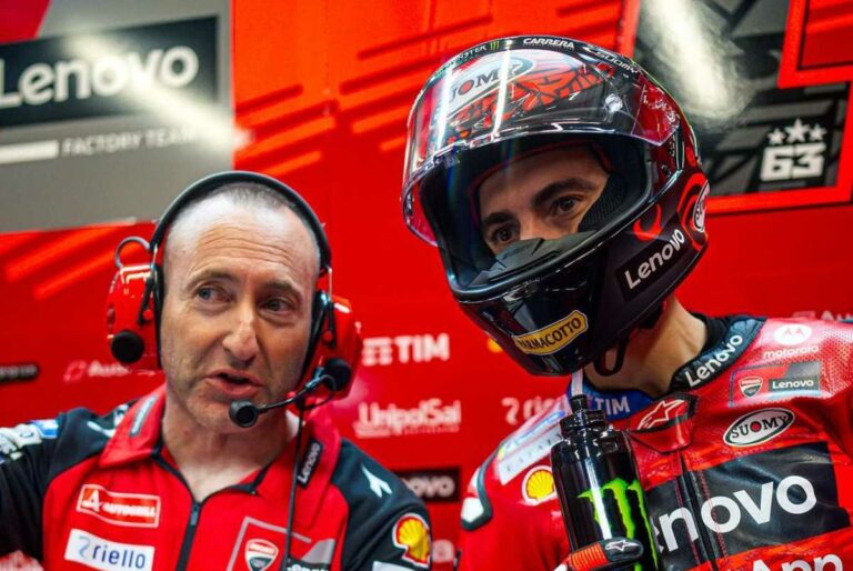 MotoGP, Pecco Bagnaia e Cristian Gabarrini