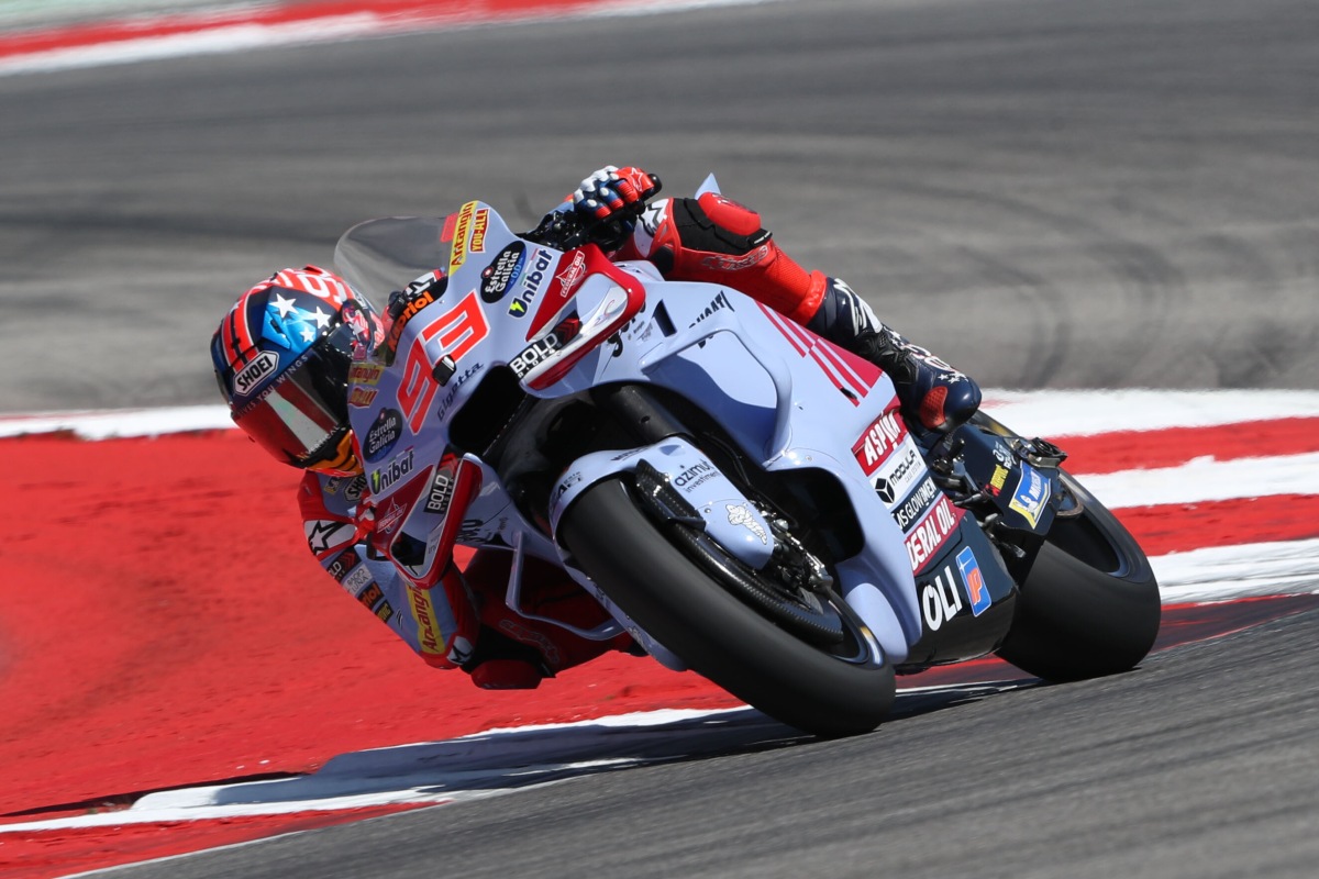 Marc Marquez attaquant en MotoGP à Austin : attention à ses chronos