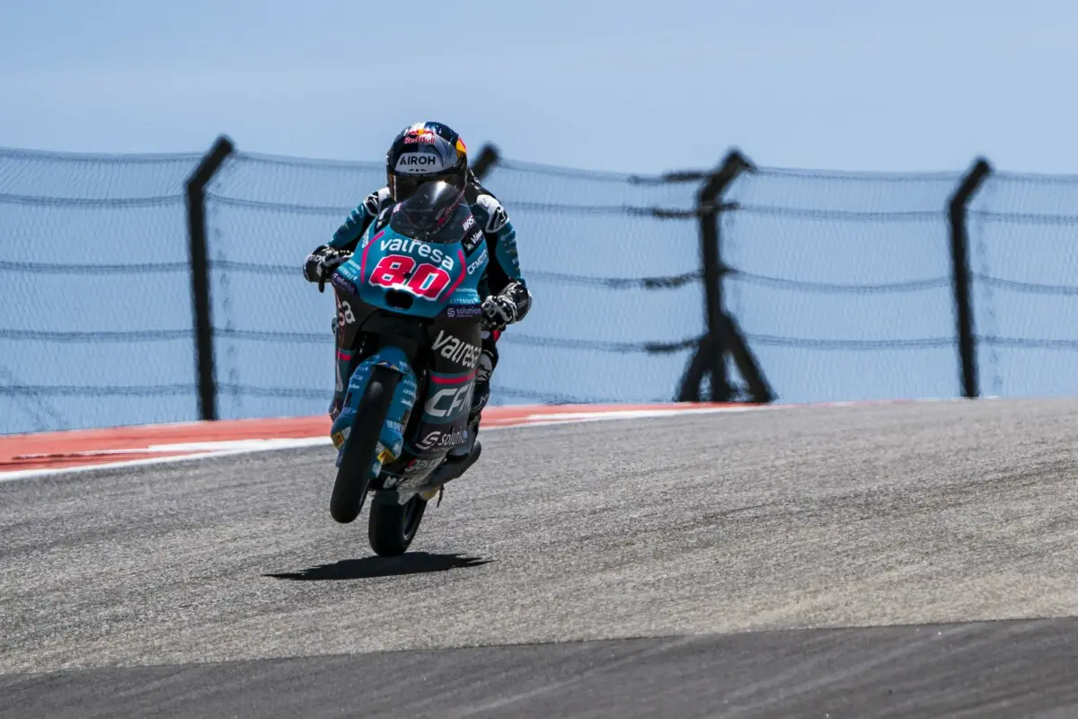 Moto3 Austin : David Alonso imbattable en pole, Bertelle 7ème avec pénalité