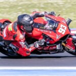 Dall’infortunio alle vertebre al primo podio nel CIV Superbike: Roberto Mercandelli lascia subito il segno al debutto con Broncos Racing Ducati a Misano