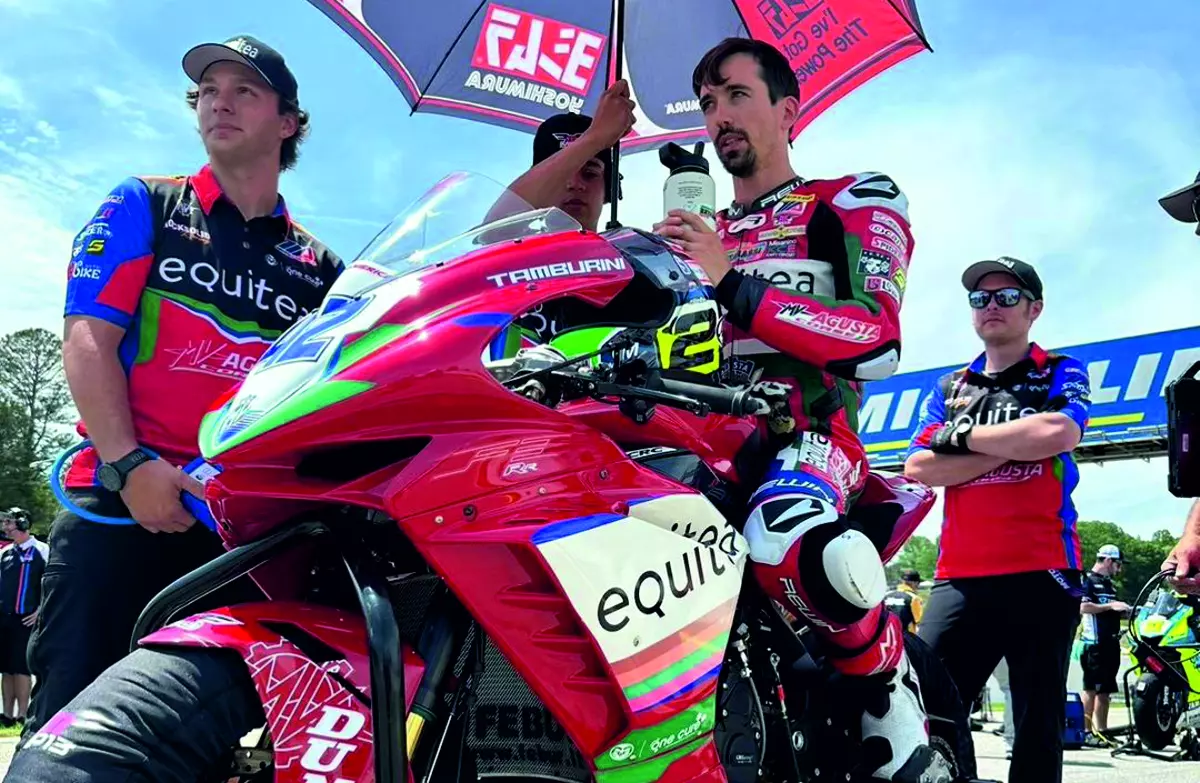 Roberto Tamburini, tant d’émotions chez MotoAmerica « Magnifique !