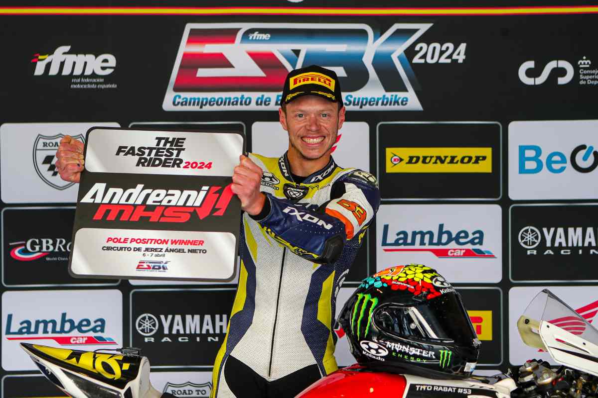 Superbike, Tito Rabat : pole et podium en ESBK en attente à Assen