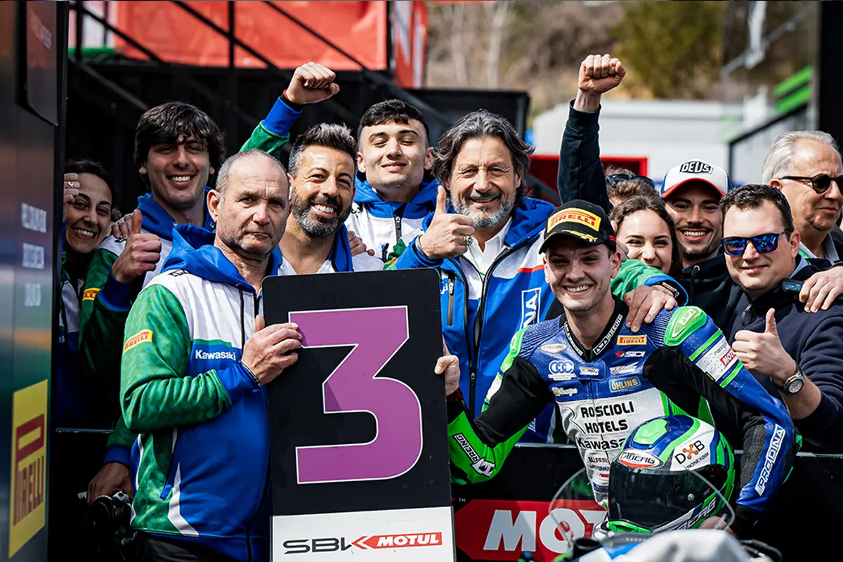 World Supersport 300 : Bruno Ieraci, le pilote de travail immédiatement au sommet