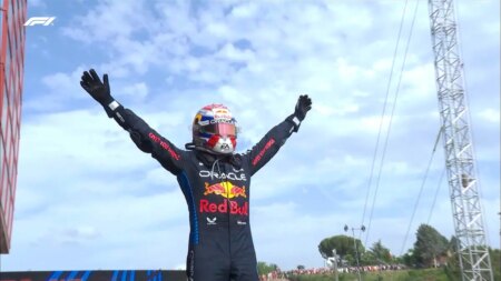 Formule 1 Imola : Super Max Verstappen se moque d'un grand Norris