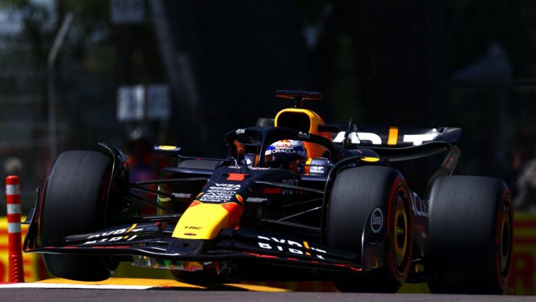 Formule 1 Imola : le monstrueux Verstappen rattrape Senna et Prost