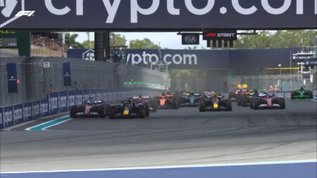 Formule 1 Miami : Verstappen est Sprint du début à la fin, Leclerc ne passe pas