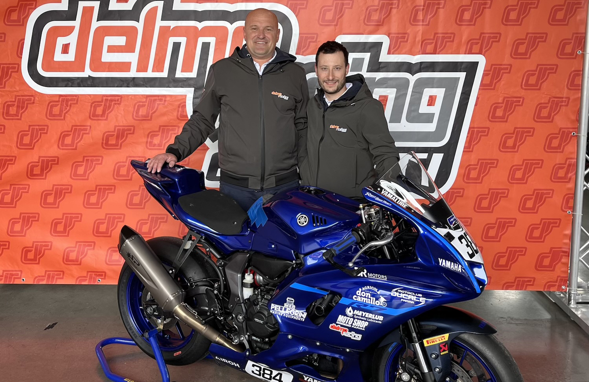 Mauro Poncini et Delmo Racing Team au North West 200