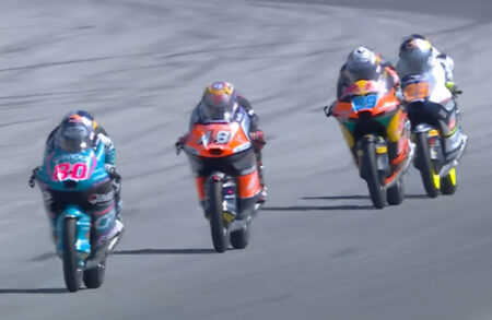 Moto3 Catalogne : David Alonso continue de briller, il dépasse le monde