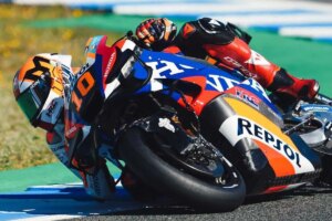 MotoGP, la Honda RC-V di Luca Marini
