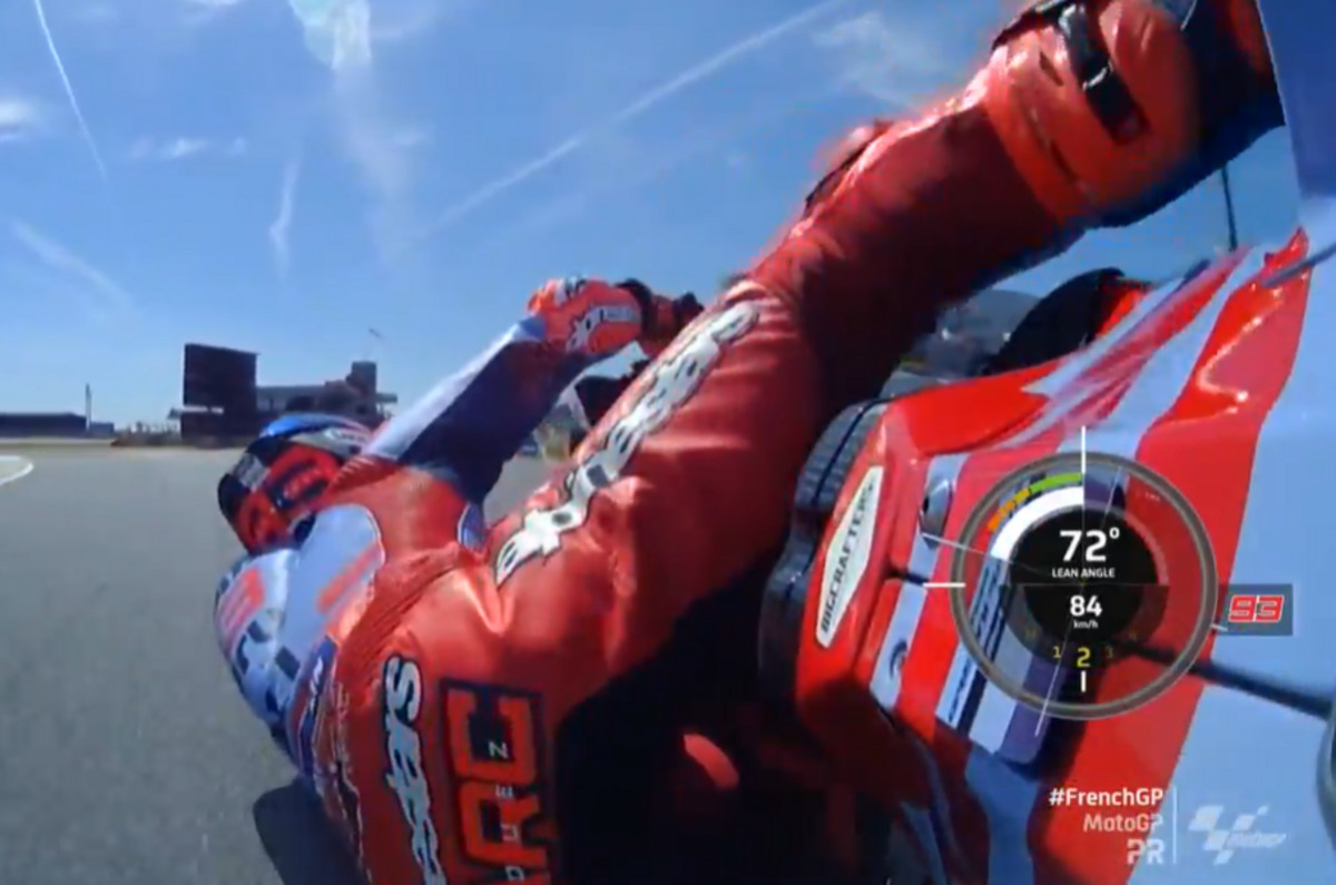 MotoGP Le Mans, Prouvez : Martin da record, Marquez en Q1