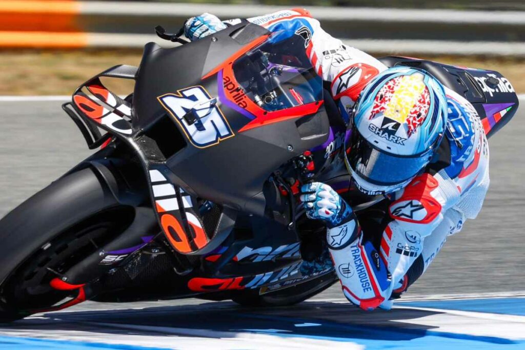MotoGP : Raul Fernandez goûte à l’Aprilia RS-GP 2024, mais il devra attendre encore MotoGP Jerez Test Raul Fernandez