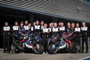 Superbike BMW test team Guintoli Smith